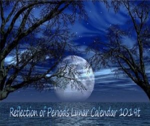 Reflection of Periods Lunar Calendar 10.19t