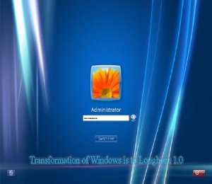 Transformation of Windows is to Longhorn 1.0