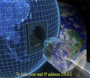 To hide your real IP address 2.0.0.2