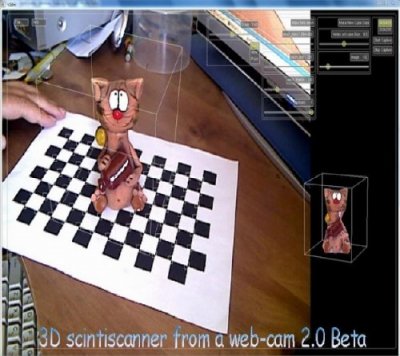 3D scintiscanner from a web-cam 2.0 Beta