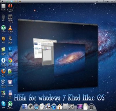 Hide for windows 7 Kind Mac OS