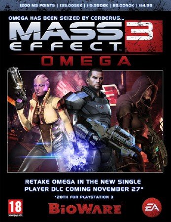 Mass Effect 3 Omega (2012/RUS/ENG/Repack)