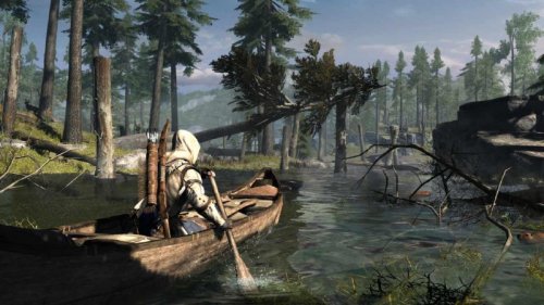 Assassin's Creed 3: Deluxe Edition v 1.03 + 3 DLC (2012/RUS/ENG/Multi17/Steam-Rip)