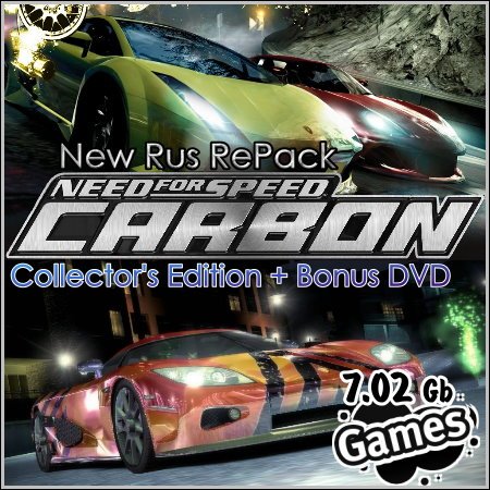 Need for Speed. Carbon - Collector's Edition + Bonus DVD (New Rus RePack)