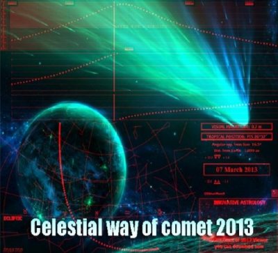 Celestial way of comet 2013