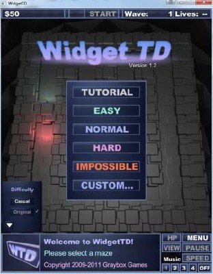 Widget TD